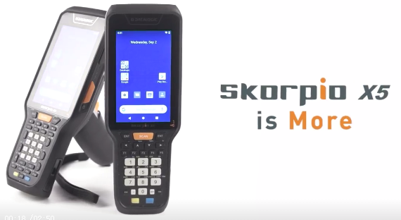 重磅來襲|Skorpio X5移動終端 - 增強可追溯性，提高生產(chǎn)力！